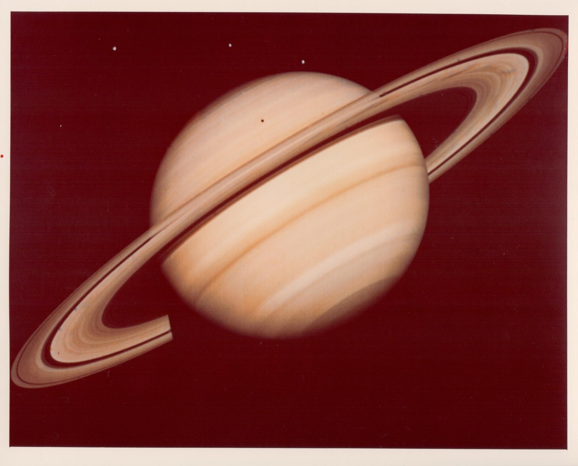 Saturn, Voyager 1, 1980