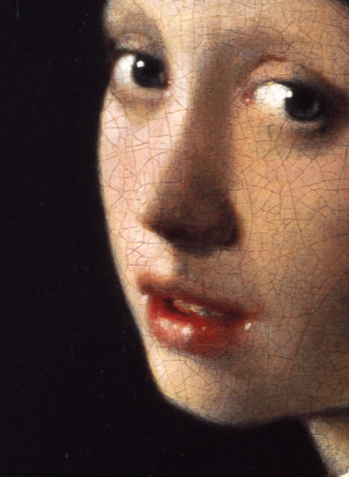 Johannes Vermeer, Girl with a Pearl Earring (detail), ca. 1665