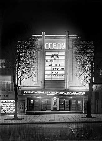 Odeon Cinema, Haverstock Hill, Hampstead, Greater London Authority, 1934