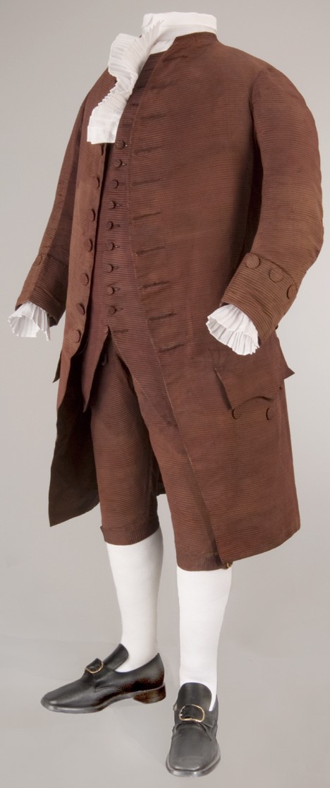 Benjamin Franklin’s silk suit (1778)