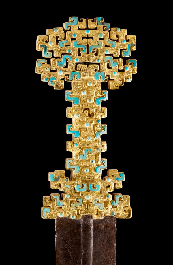 Chinese Sword with inlaid openwork hilt, Spring and Autumn period (770–476 BC)