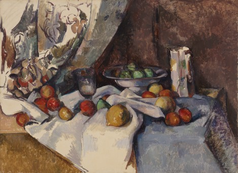Paul Cézanne, Still Life with Apples, 1898. Oil on canvas, 27 x 36 12 (68.6 x 92.7 cm). MoMA Collection